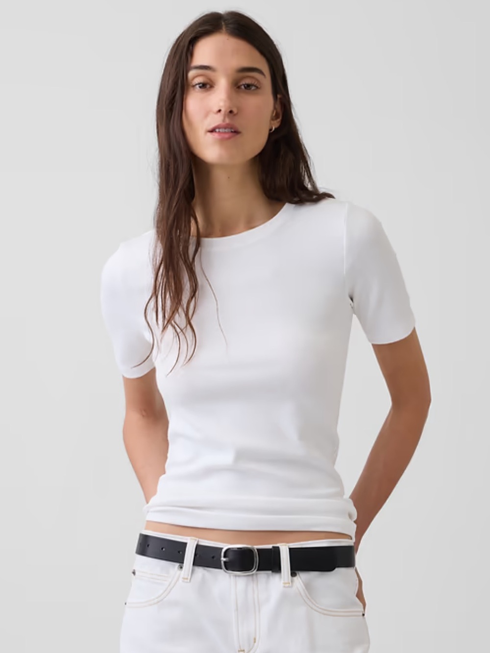 NWOT Gap Modern Tee in White